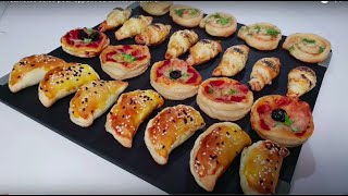 4 Feuilletés Salés Pour Apéritifs Ou Buffet Dînatoire  ممللحات بالعربية [upl. by Windham136]