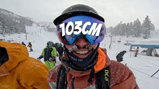 Triple Digit Snowfall at Whistler Blackcomb [upl. by Holbrook]