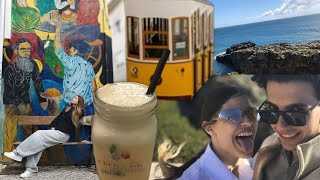 PORTUGAL  VLOG de carro LISBOA CASCAIS SINTRA e LEIRIA 🚗 [upl. by Steffy]