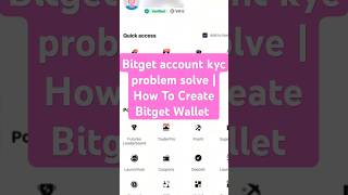 Bitget account kyc problem solve  Bitget account kyc verification  How To Create Bitget Wallet [upl. by Brooke555]