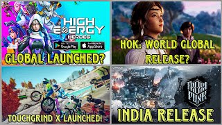 🚨High Energy Heroes Global Launch🚨 HOK World Frostpunk Mobile India LOL New Game  Hindi [upl. by Eilagam]