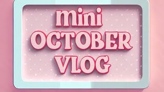 Mini October vlog 😙  Uni diaries ❤️  Unilus student 😙🔥 [upl. by Bearce]