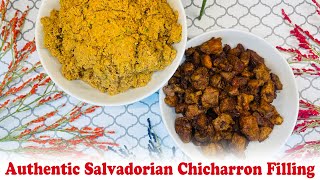 Authentic Salvadorian Chicharron filling for Pupusas [upl. by Arabeila]