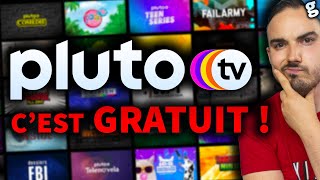 Un service de STREAMING GRATUIT  DécouverteTest de PLUTO TV [upl. by Airetnuhs]