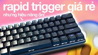 BÀN PHÍM RAPID TRIGGER RẺ NHẤT TRÊN THỊ TRƯỜNG  Review Redragon M61 SE [upl. by Anyrb142]