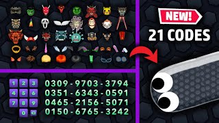 Slitherio  ALL NEW 21 SECRET CODES INVISIBLE SKIN CODE 2022 WORKING UPDATE [upl. by Olenolin12]