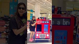 Cutest Kit Kat Car ❤️🚘 At Abu Dhabi Airport sreemukhi [upl. by Solim]