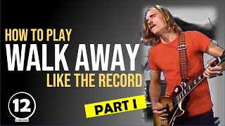 Walk Away  James Gang  Guitar Lesson Part I [upl. by Nyladnor]