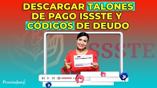 ¿Cómo descargar los talones de pago ISSSTE y conocer estos códigos [upl. by Annamarie]