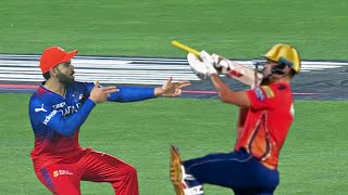 Virat Kohli gave Gun Celebration send off to Rilee Rossouw during RCB vs PBKS IPL 2024 [upl. by Noloc]