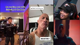 the rock rapping TikTok memes for 7 minutes face off [upl. by Mont]