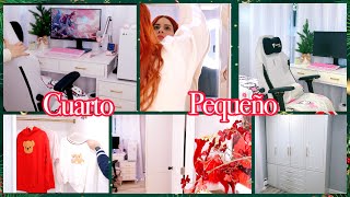 Transformación de Habitacion Pequeña 🤩 Room Makeover 🎄 Ideas cuarto Pequeño✅ [upl. by Ludvig]