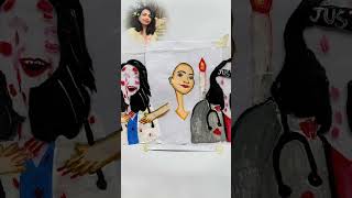 Justice for Dr moumita 🕯️😞ytshorts shorts artdrawing drmoumita [upl. by Conlan]