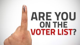 How to Check if Your Name Is on the Voter List Electoral Rolls in India [upl. by Paschasia]