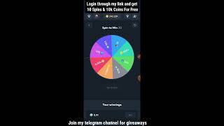 TON And USDT Earning Telegram Bot  Spin The Wheel And Earn Cryptocurrency  USDT Mining [upl. by Akiehsal]