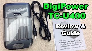 Digipower TCU400 Universal Battery Charger Review [upl. by Jessie]