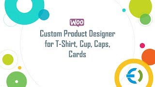 WooCommerce Custom Product Designer for TShirt Cup Caps Cards [upl. by Markson]