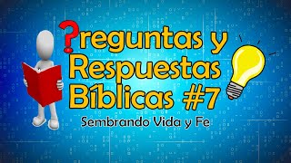 7 LLAMAMIENTO DE MOISÉS  PREGUNTAS Y RESPUESTAS BÍBLICAS [upl. by Panter]