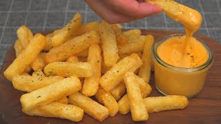 Crispy French Fries amp Cheese Sauce [upl. by Hoo]