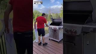 Mesa 415BZ unboxing moments Let it bring you more grilling joy monumentgrills homemadefood [upl. by Ziagos]