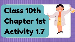 Class 10th Chemistry NCERT Activity Number 17 class10chemistry scienceclass10preparation science [upl. by Annaoy]