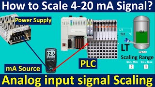 Analog Scaling Function Block in Studio5000  RSLogix5000  How to scale Analog Input420 mA signal [upl. by Fiedler]