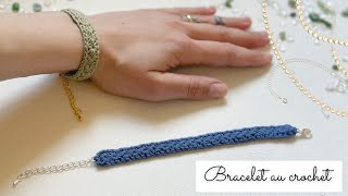 Comment faire un bracelet ou collier au crochet  Tuto crochet gratuit ✨ Toutes tailles ✨ Passion [upl. by Ahseena]