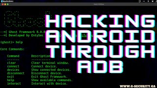 HACKING ANDROID DEVICES THROUGH ADB [upl. by Sualokcin]