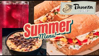 New Panera Bread Summer Menu Items [upl. by Zoha]