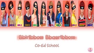 YOUR COED GROUP 12 MEMBERS COED SCHOOLBBIRIBBOM BBERIBBOM LLYRICS WITH LINE DISTRIBUTION [upl. by Novoj]