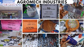 Agromech Industries Sanath nagar Part1Huge Discounts On Stainless Cookwareఎంతగానో ఇష్టపడే రోళ్లు💃 [upl. by Lessur]