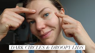 Droopy Eyelids amp Dark Circles Massage [upl. by Doi]