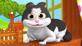 Meow Meow Billi Karti  Hindi Rhyme For Kids  म्याऊ म्याऊ  Balgeet In Hindi  LittleTreehouse [upl. by Nnyladnarb]