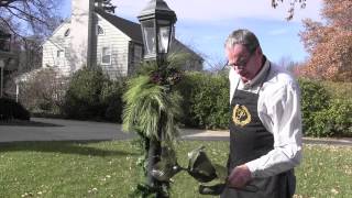 Decorating with David  How to Decorate a Lamp Post [upl. by Lehet]