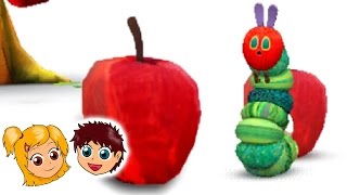 Meine kleine Raupe Nimmersatt 🐛 Deutsch App zum Kinderbuch II Die Besten Kinder Apps [upl. by Rengia458]