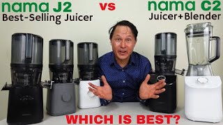 Nama J2 Juicer vs Nama C2 Juicer  Blender  Full Comparison Review [upl. by Ocsinarf775]