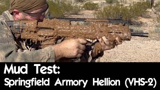 Mud Test Springfield Armory Hellion VHS2 [upl. by Inalem]