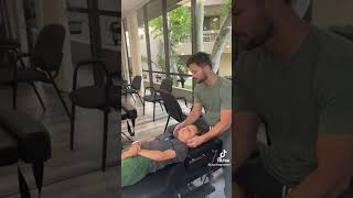 8 Year Old Gets RELIEF at CHIROPRACTOR shorts [upl. by Auoz]