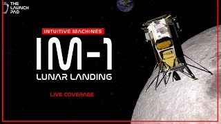 LIVE NASA IM1 Lunar Landing [upl. by Arabel]