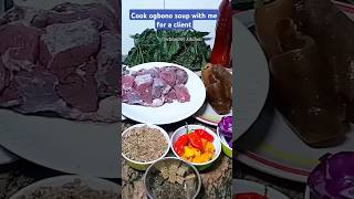 Ogbono Soup like NEVER BEFORE short ogbonosoup youtubemadeforyou food cooking viralshorts [upl. by Scottie]