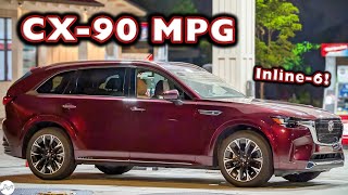 2024 Mazda CX90 Turbo S – MPG Test  Realworld Highway Fuel Economy amp Range Test Inline6 [upl. by Nannarb]