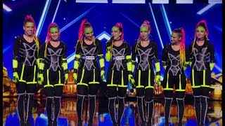 ČESKO SLOVENSKO MÁ TALENT 2018  Tron Girls [upl. by Melessa]