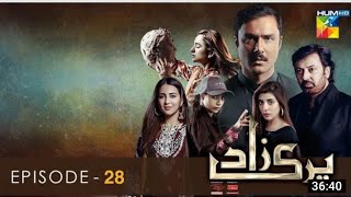 Parizaad Episode 28  HUM TV Drama  19th January 2022 [upl. by Oiramal799]