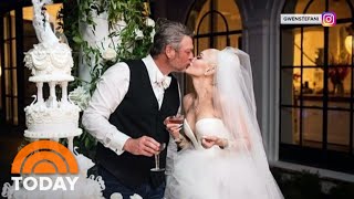 Gwen Stefani And Blake Shelton Got Married See Inside The Wedding [upl. by Namrak]