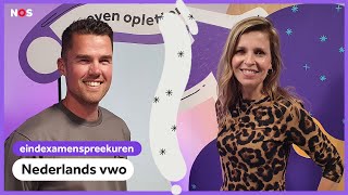 Examenspreekuur Nederlands vwo met docenten Arnoud en Bregje [upl. by Enieledam]