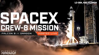 Watch SpaceX Launch 4 Humans for NASA on a brand new booster [upl. by Decker]