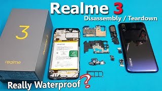 Realme 3 Disassembly  Realme 3 Teardown  How to Open Realme 3  All internal Parts of Realme 3 [upl. by Melc]