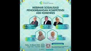 WEBINAR SOSIALISASI PENGEMBANGAN KOMPETENSI ASN [upl. by Enyleve]