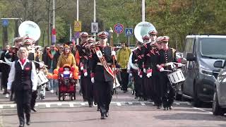 Drumfanfare Laurentius Voorschoten Koningsdag 2023 [upl. by Ardnasal]