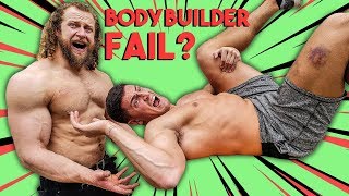 BODYBUILDER VS BACKFLIP  Jujimufu amp Houston Jones [upl. by Jessa]